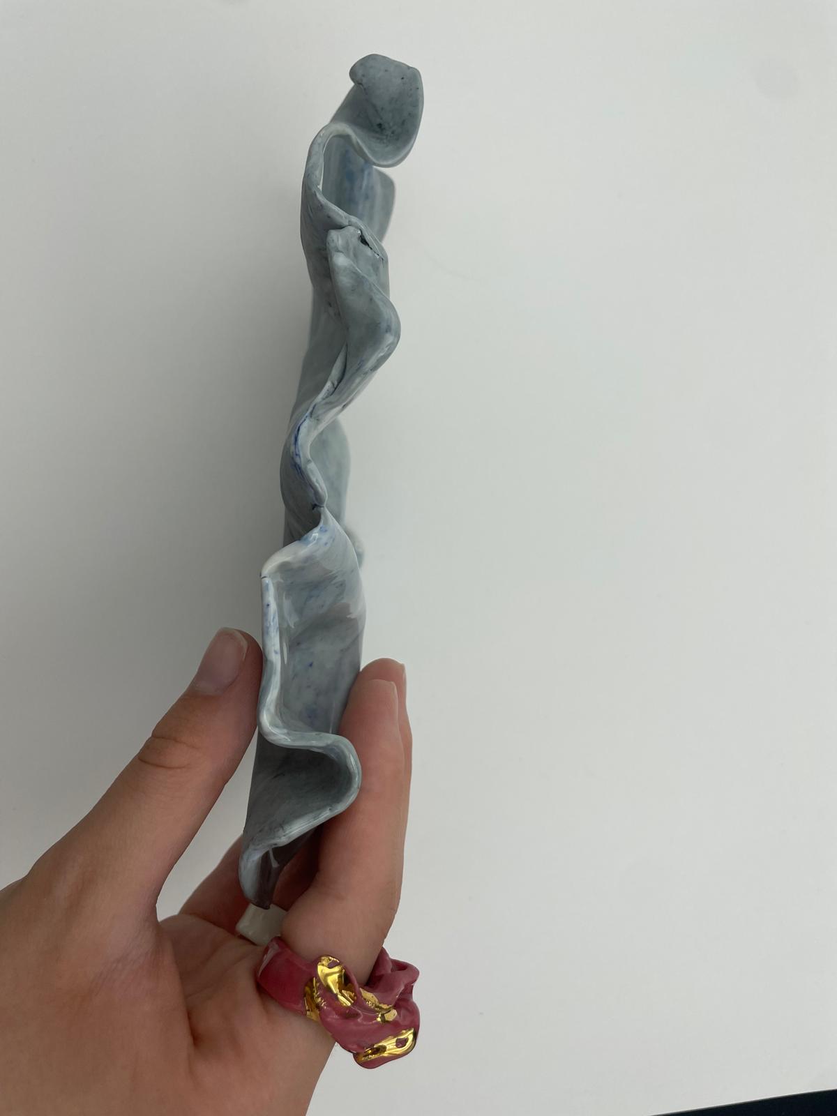 Porcelain holder Grey - Image 6