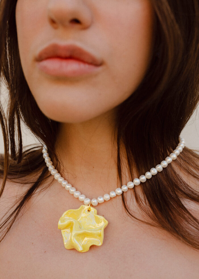 Sofia Pearl Necklace - Image 2
