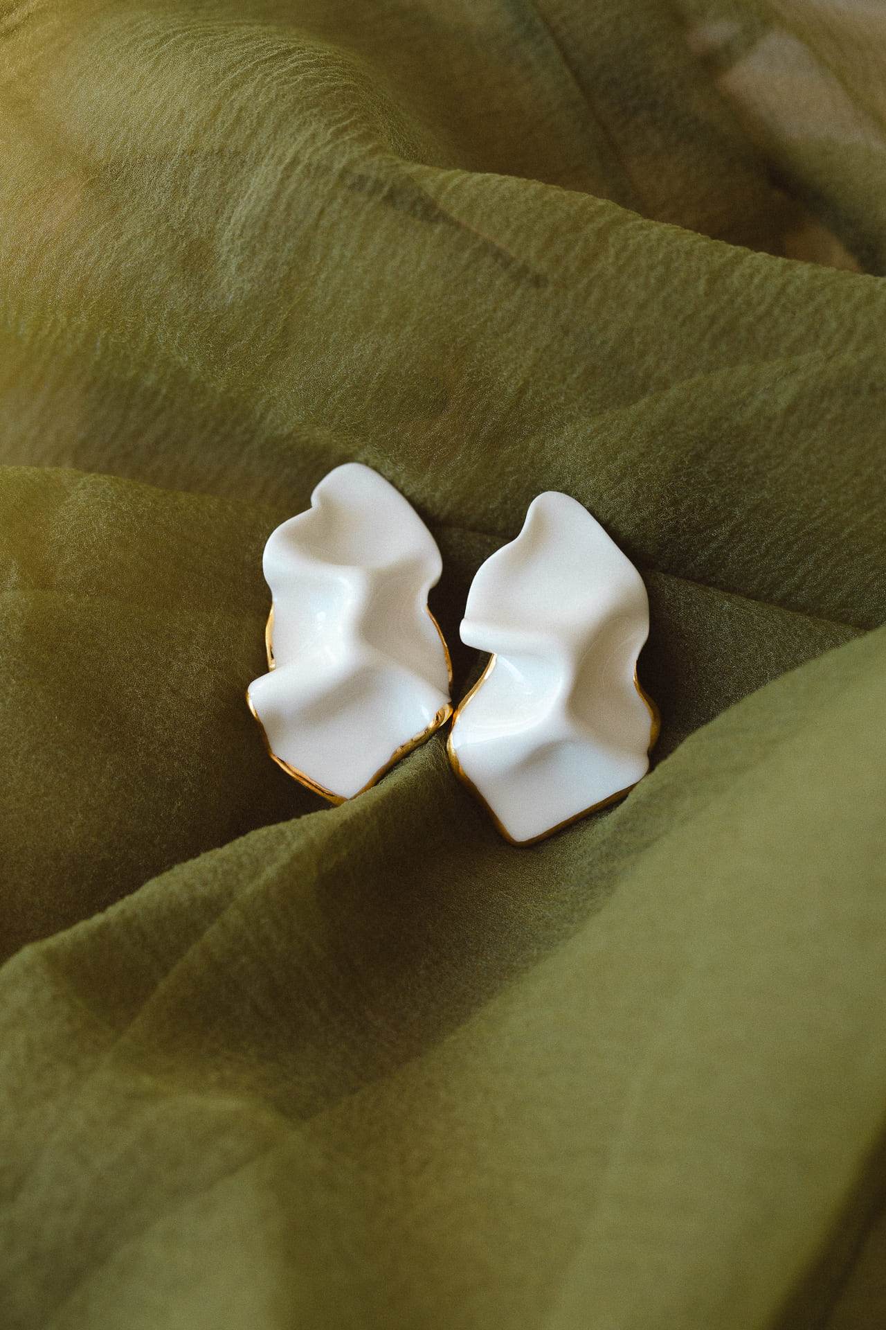 Eride porcelain earrings - Image 5
